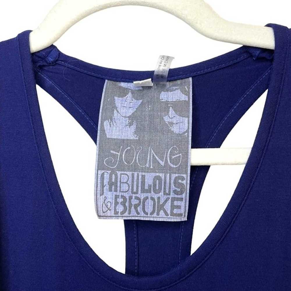 Young Fabulous & Broke Sassy Maxi Dress in Blue O… - image 7