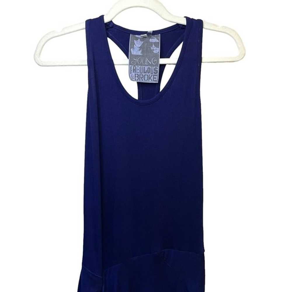 Young Fabulous & Broke Sassy Maxi Dress in Blue O… - image 8
