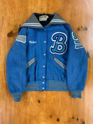 Vintage Vintage 1990s Sky Blue Varsity Jacket