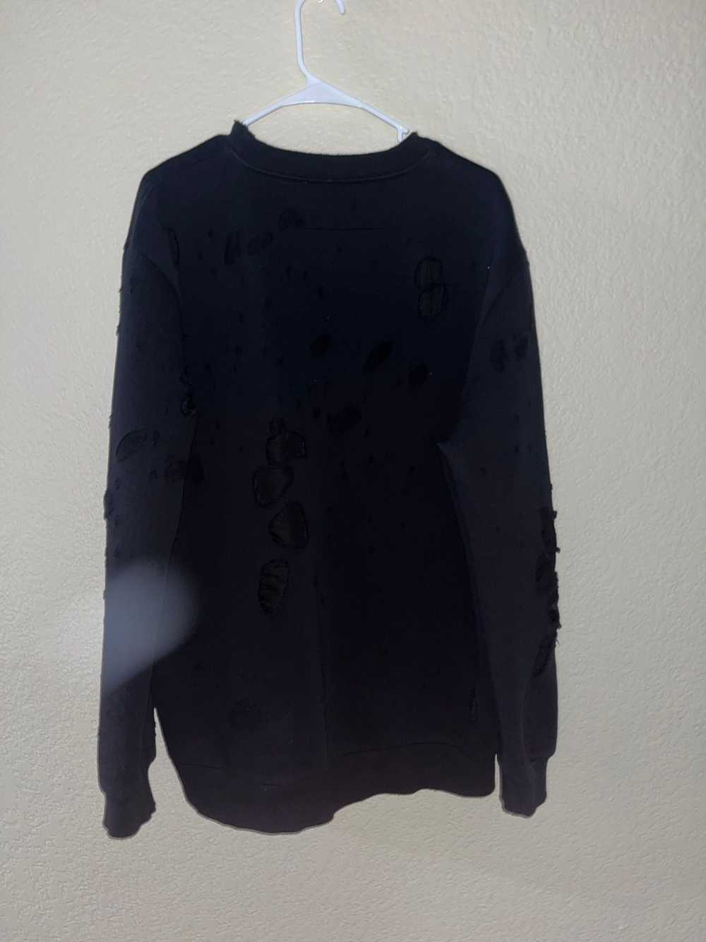 Givenchy Givenchy Distressed crewneck sweatshirt - image 2