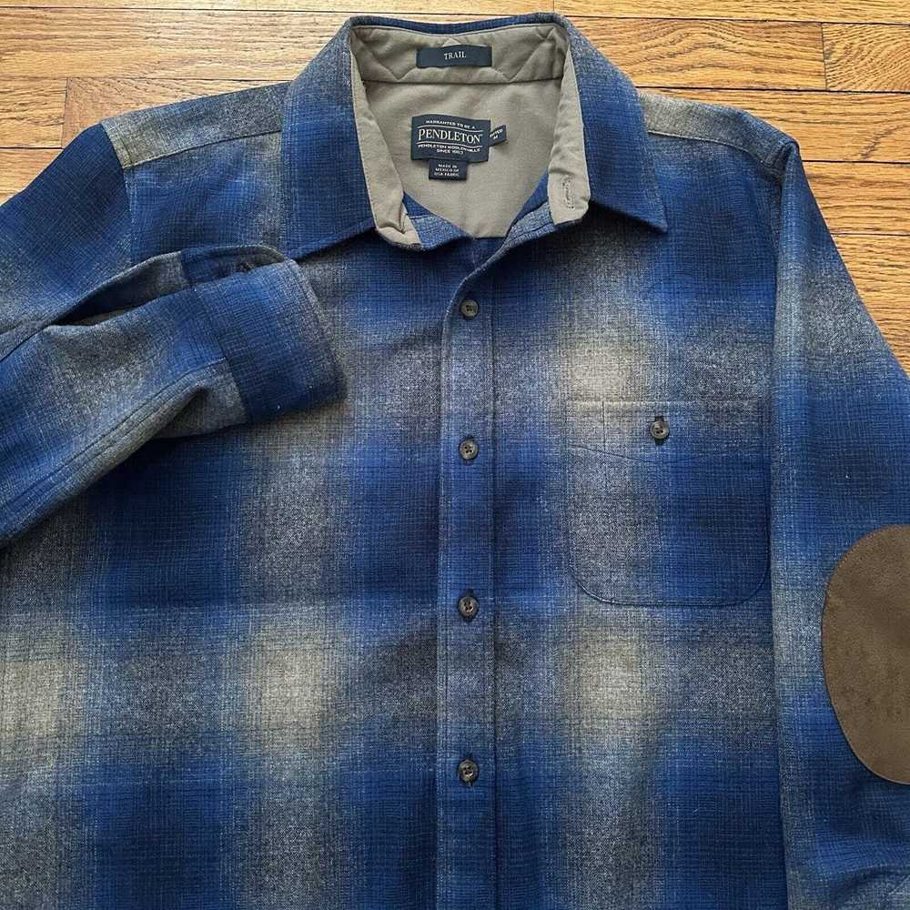 Flannel × Pendleton Pendleton Trail Plaid Longsle… - image 2