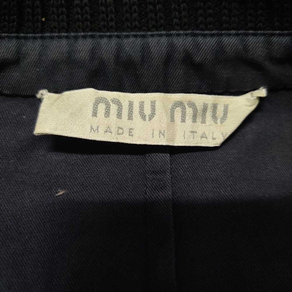 Miu Miu × Prada Miu Miu by Prada Long Coat Jacket - image 5