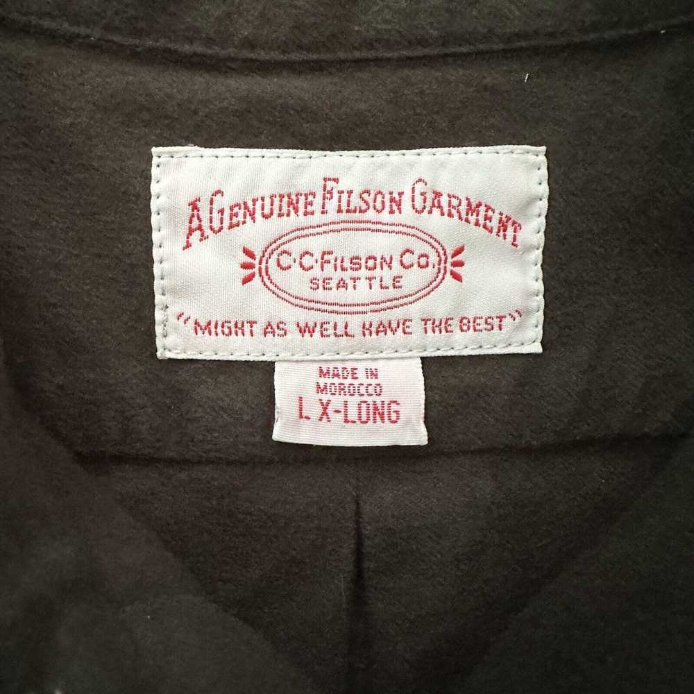 Filson Filson Garment Green Chamois Cloth Longsle… - image 4