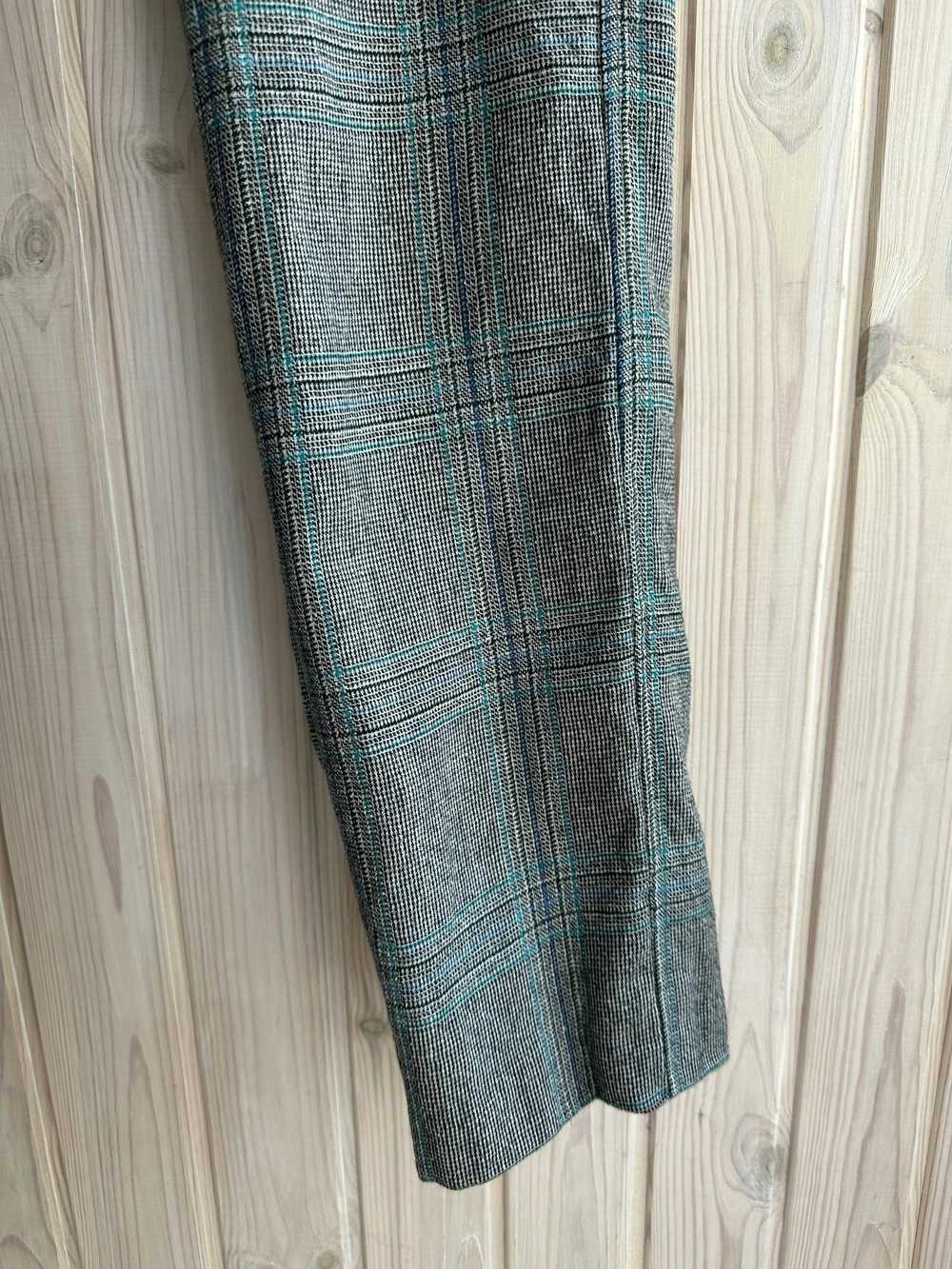 Gucci GUCCI Wool Mohair Plaid Check Trousers - image 5