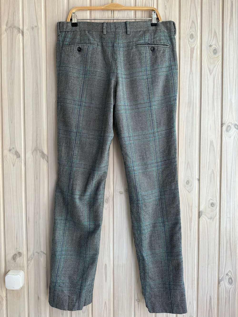 Gucci GUCCI Wool Mohair Plaid Check Trousers - image 7