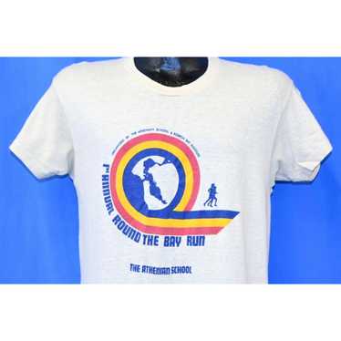 Hanes vintage 70s THE ATHENIAN SCHOOL 1st ANNUAL … - image 1