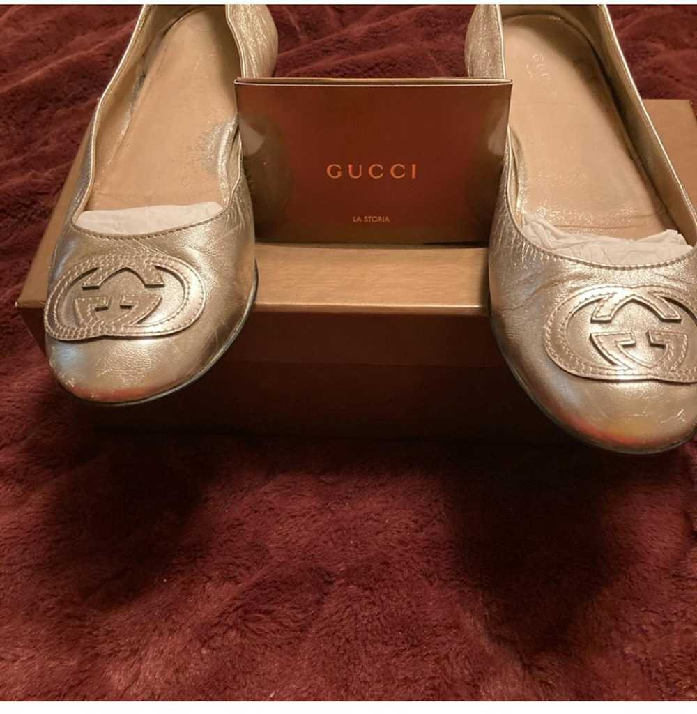 Gucci Gucci authentic vintage GG web flip flop sa… - image 2