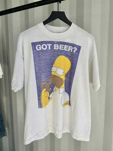 Vintage The Simpsons Homer Got Beer Shirt