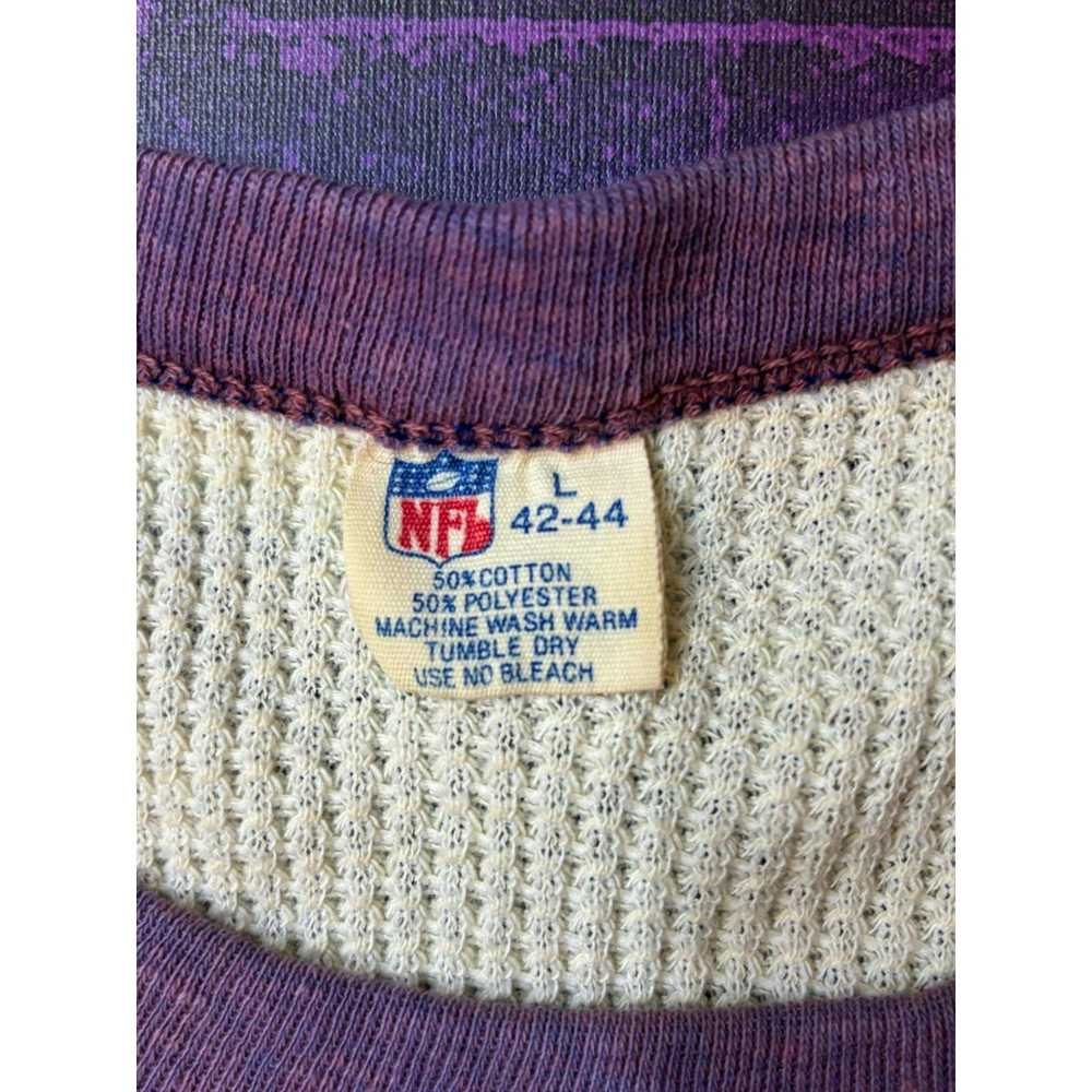 NFL Vintage 80's NFL Dallas Cowboy Thermal Long S… - image 3