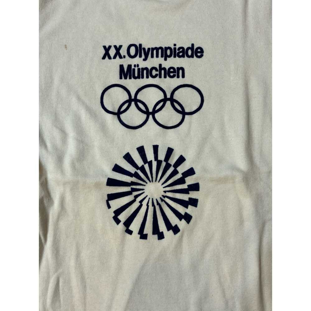 Vintage Vintage 1972 Olympics Munchen Germany shi… - image 2