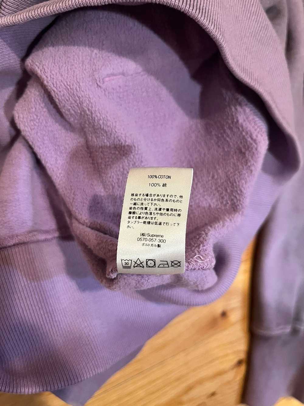 Supreme SPRAY HOODED SWEATSHIRT - VIOLET - image 6