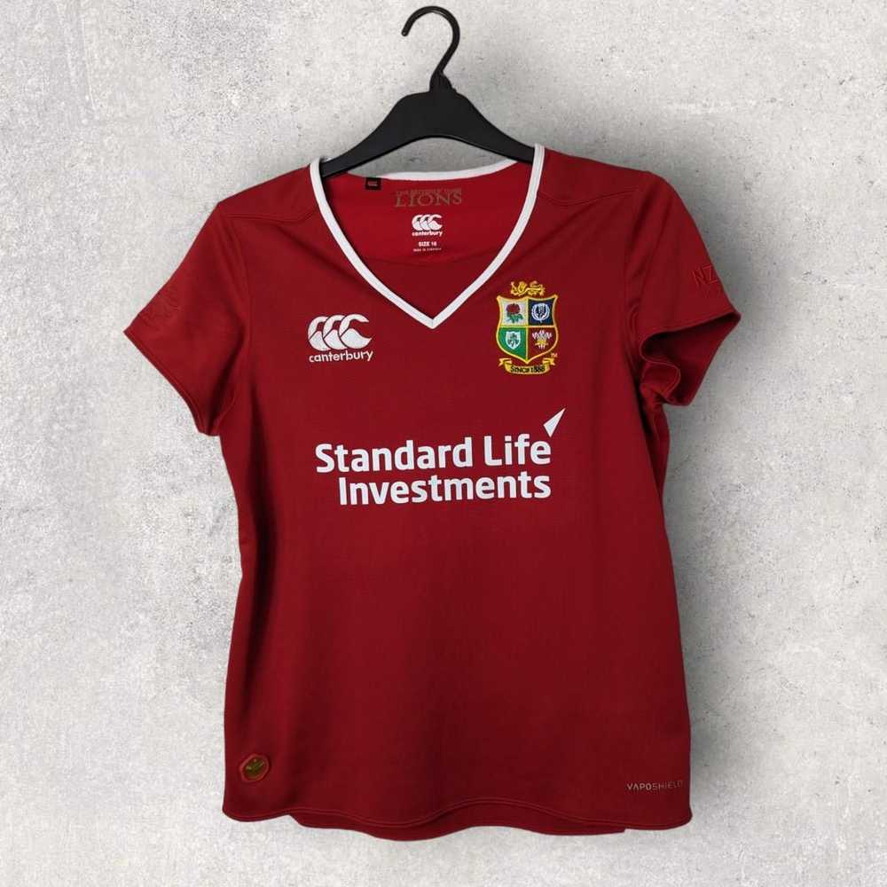 Canterbury Of New Zealand Red Woman's T-shirt Can… - image 1