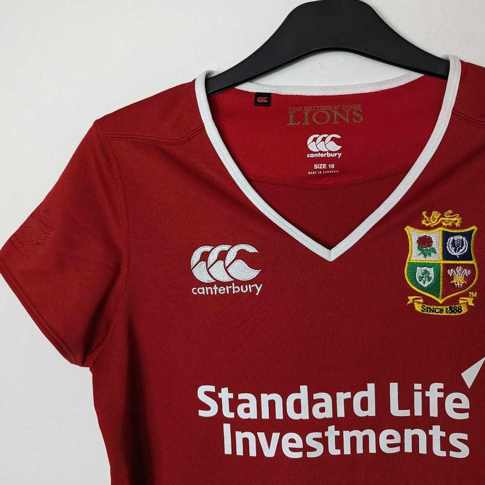 Canterbury Of New Zealand Red Woman's T-shirt Can… - image 2