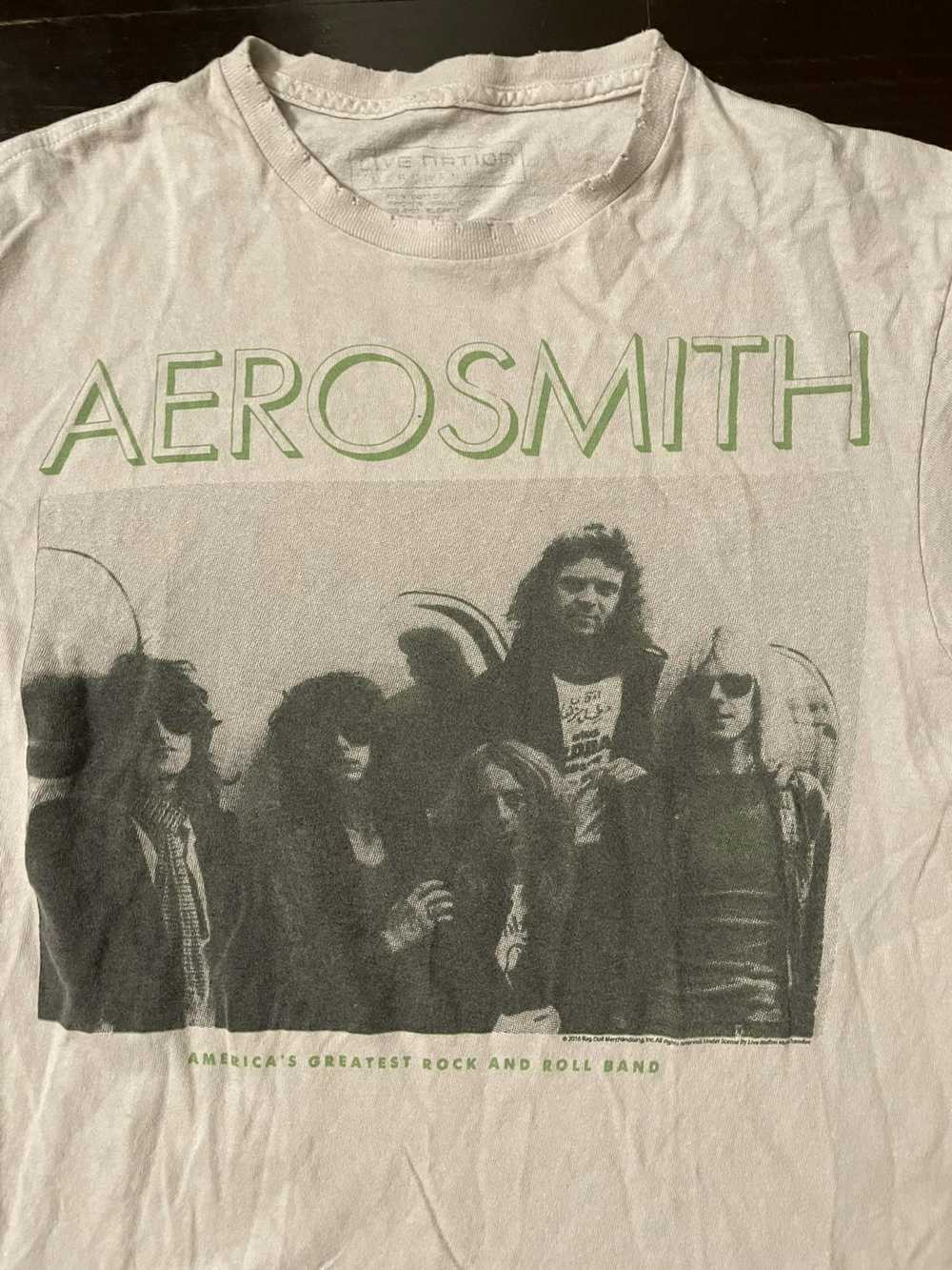 Streetwear × Vintage y2k Aerosmith Tee - image 1