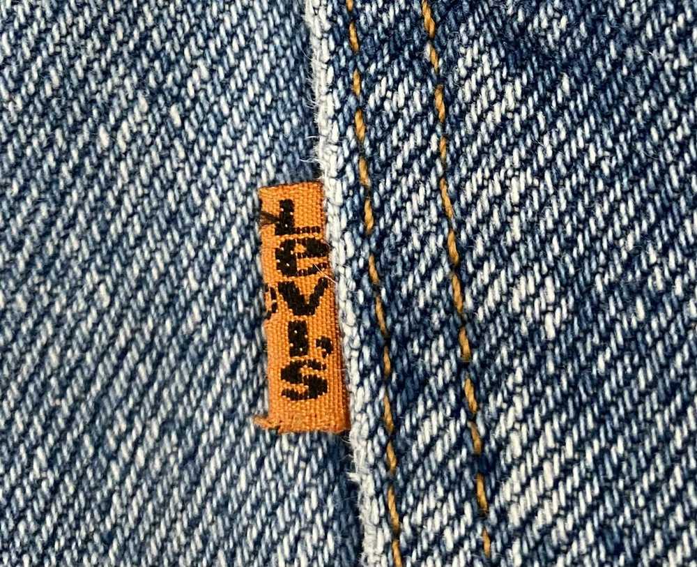 Levi's Vintage 80’s Levi’s Orange Tab Faded Jeans… - image 5