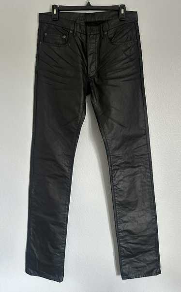 Dior homme Coated Corduroy Skinny Pants (Trousers) Black 27
