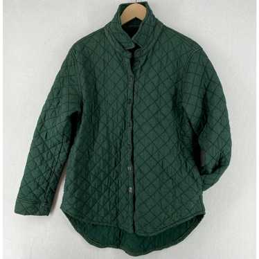 Vintage CUT LOOSE Jacket S Quilted Shirt Button F… - image 1