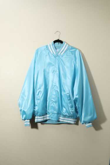 Vintage West Ark Vintage Baby Blue Coaches Jacket 