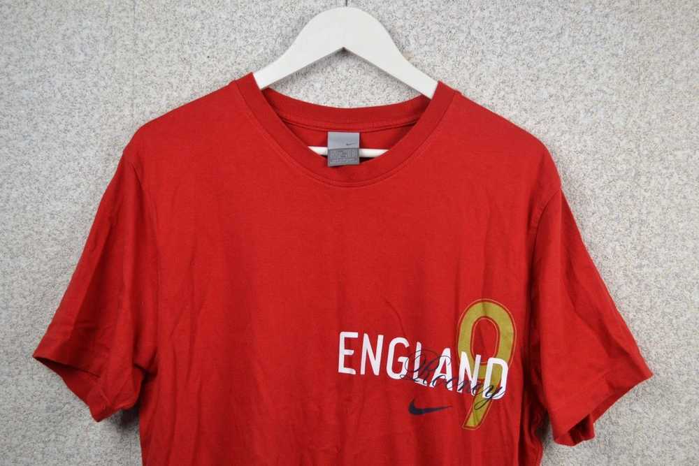 Nike × Soccer Jersey × Vintage England Vintage So… - image 3