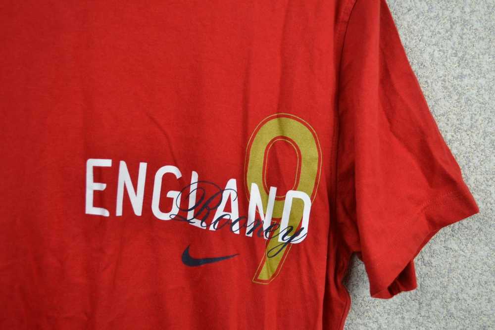 Nike × Soccer Jersey × Vintage England Vintage So… - image 4