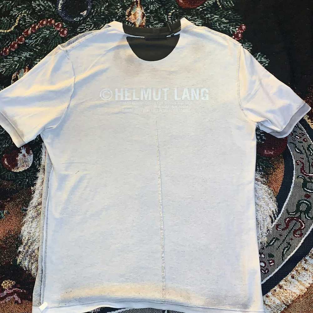 Helmut Lang Helmut Lang Reversible Logo Tshirt - image 5