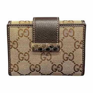 Gucci GUCCI GG Canvas 212097 Business Card Holder… - image 1