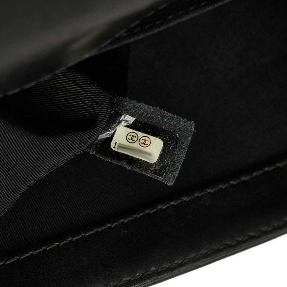 Chanel CHANEL Boy Coco Mark Chain Shoulder Bag Bl… - image 5