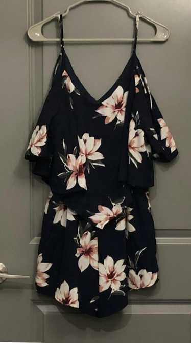 Other Cozy Casual Floral Romper