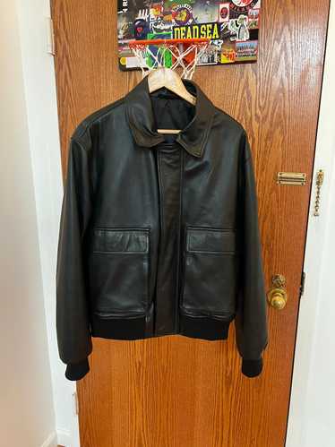 American Classics Colebrook Mens Leather Black Pants size 33x30 Q2