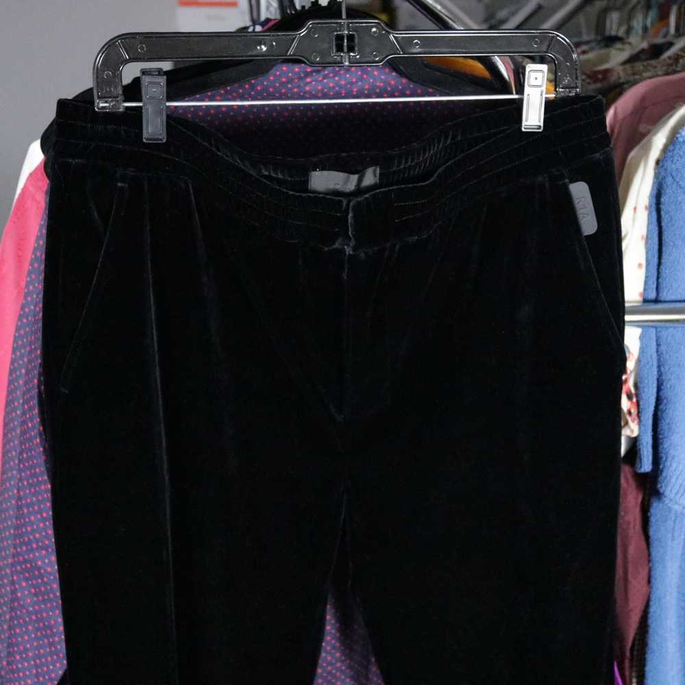 Rta RTA Road to Awe Velvet Track Pants Medium Jap… - image 2