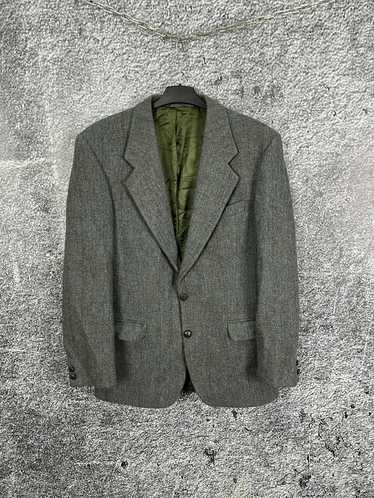 Harris Tweed × Luxury Mens Harris Tweed Wool Blaze