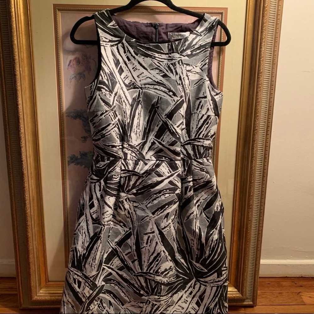 Max Mara midi silk blend dress size 8 C6 - image 4