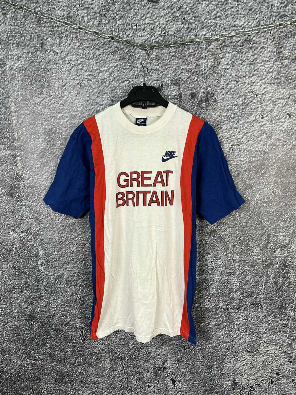 Nike × Streetwear × Vintage Nike Great Britain Vi… - image 1