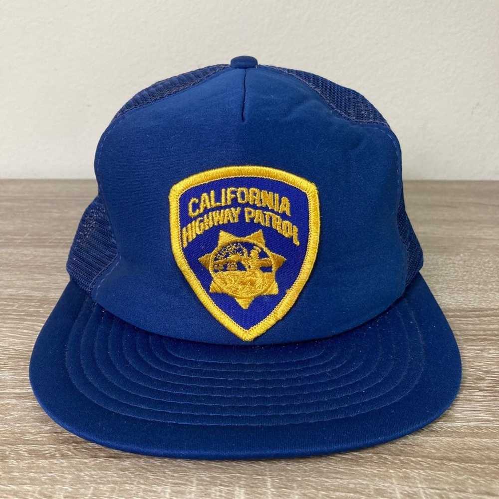 Vintage California Highway Patrol Hat Vintage Tru… - image 1