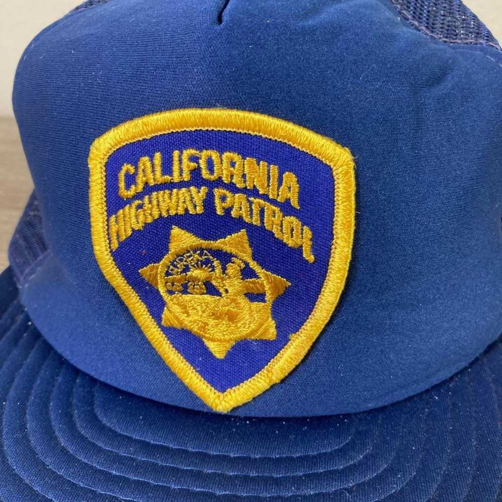Vintage California Highway Patrol Hat Vintage Tru… - image 4
