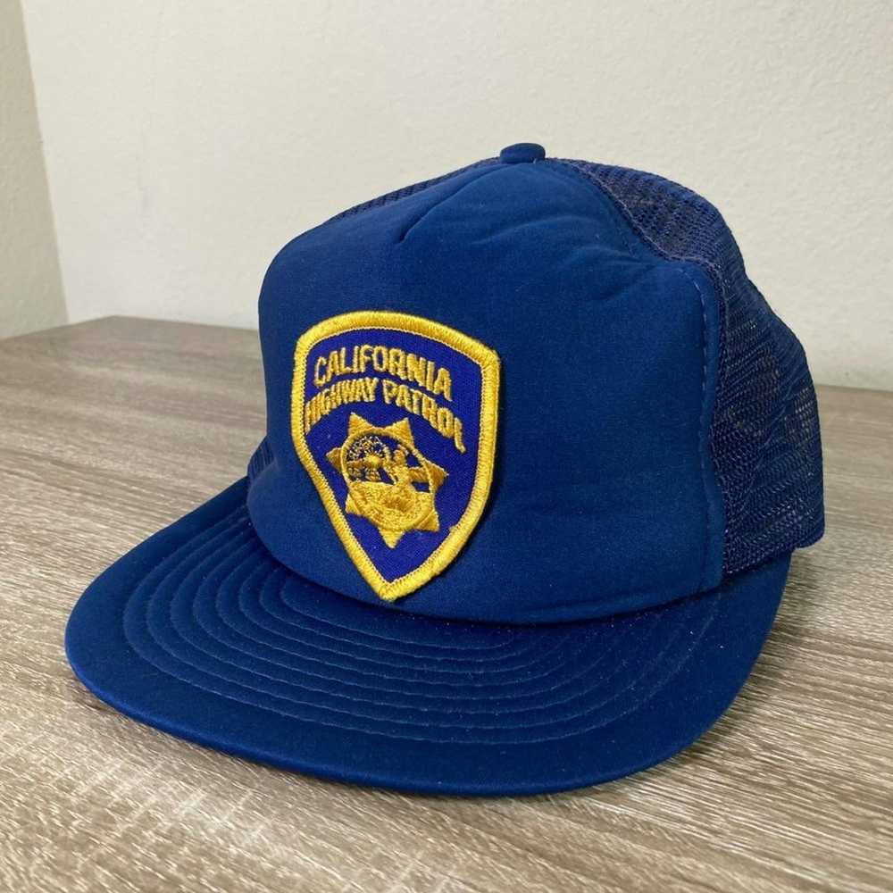 Vintage California Highway Patrol Hat Vintage Tru… - image 5