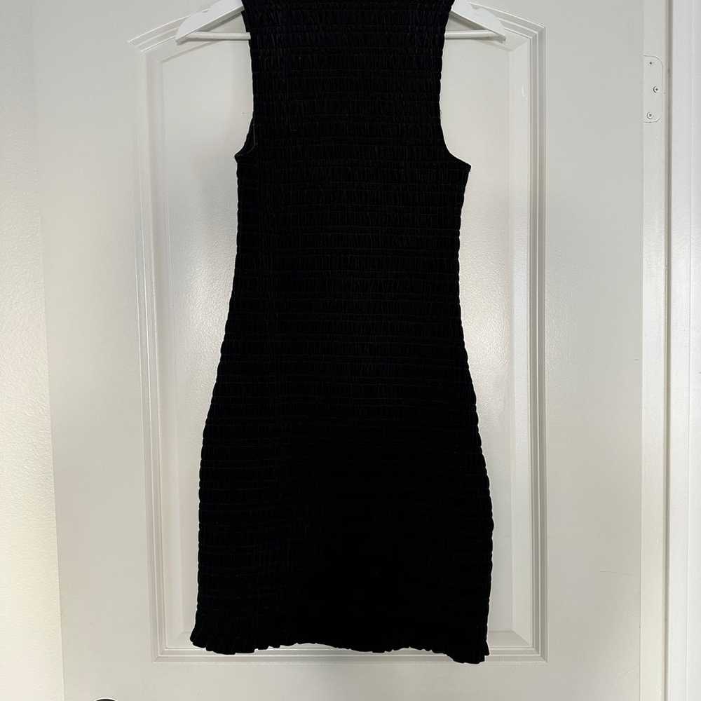 Ganni mini velvet dress - image 7