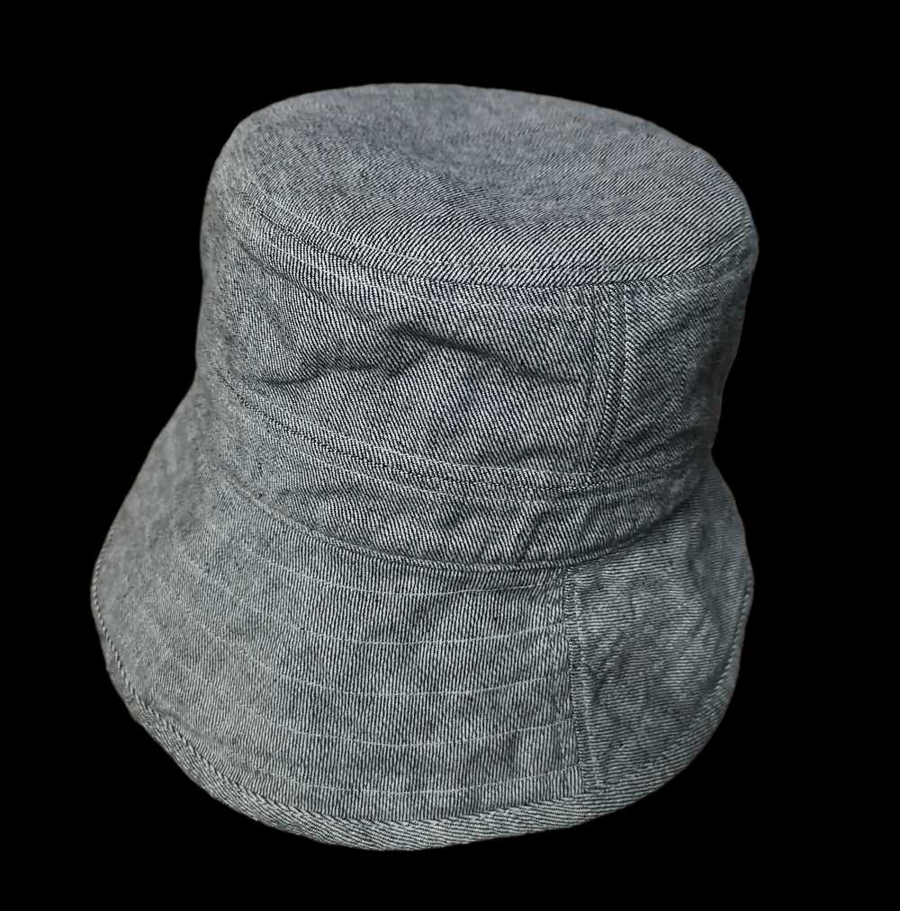 Muji Muji Reversible Denim Bucket Hat - image 2