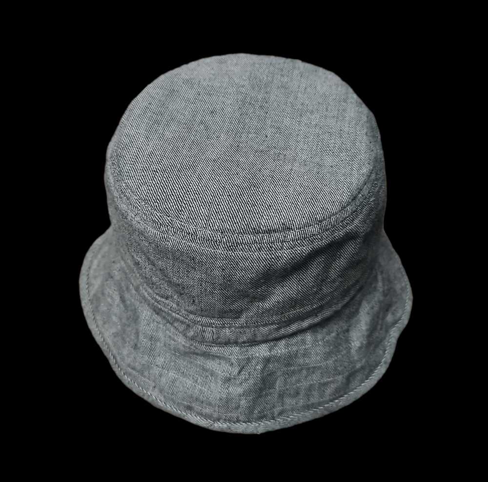 Muji Muji Reversible Denim Bucket Hat - image 3