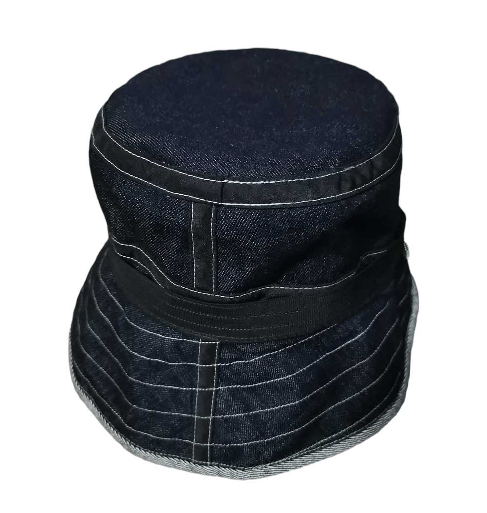 Muji Muji Reversible Denim Bucket Hat - image 5