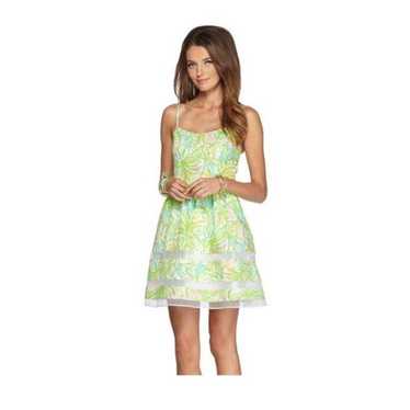 Lilly Pulitzer Ollie Flare Dress in Elephant Ears… - image 1