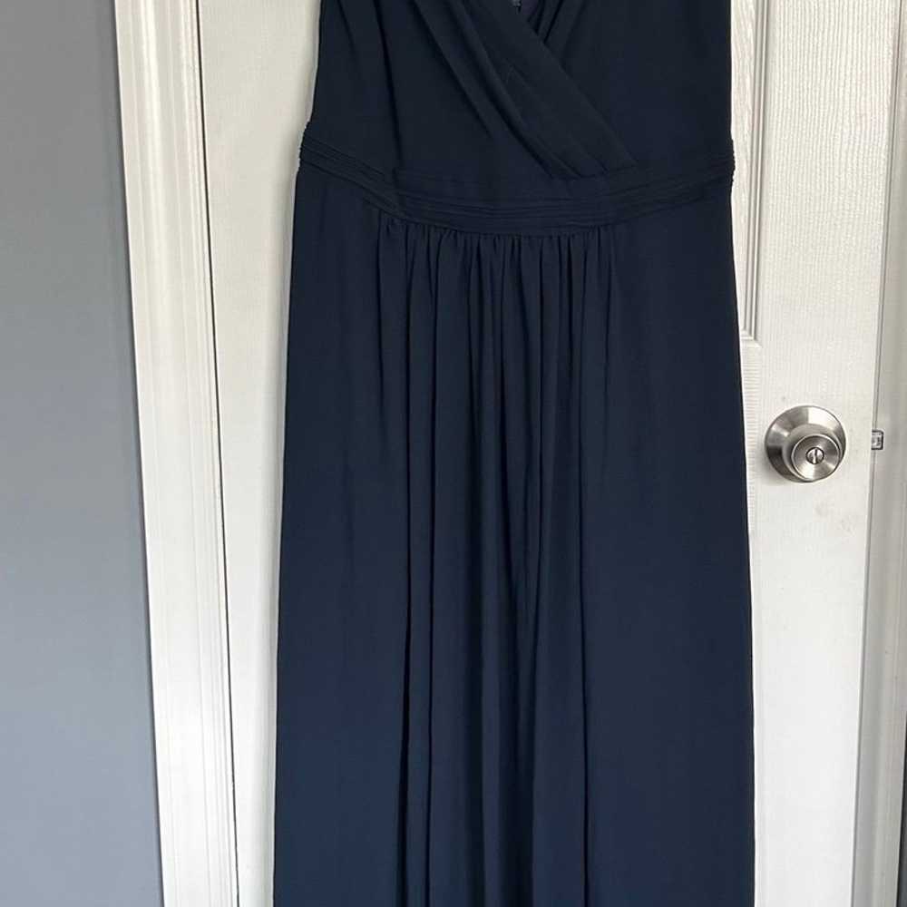 LEVKOFF Bridesmaid Dress Navy - Chiffon S-14 - image 3