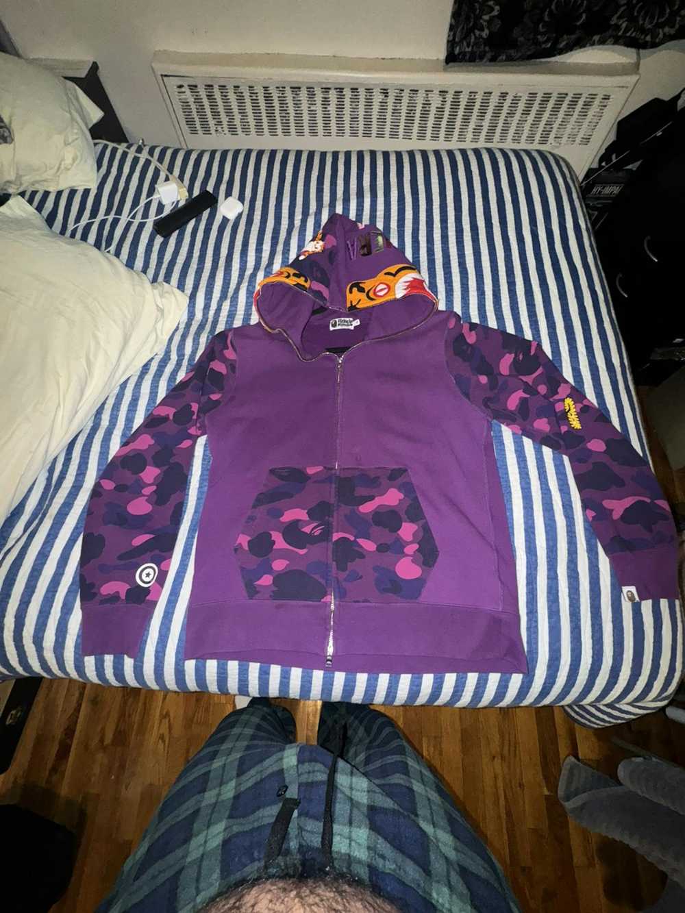 Bape rare tiger face bape used - image 1