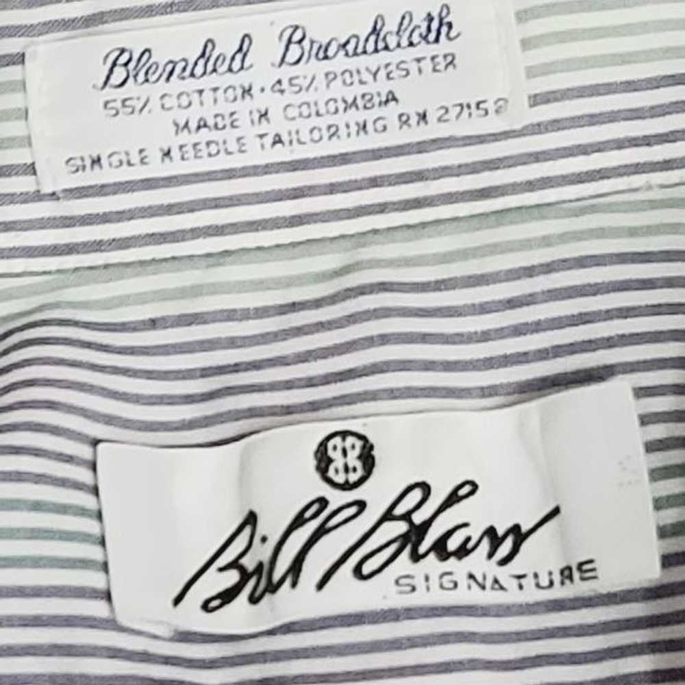 Bill Blass Vintage 90s Bill Blass Striped Short S… - image 4