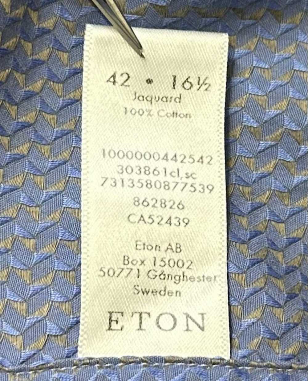 Eton × Luxury Eton Classic Shirt Long Sleeved Cot… - image 7