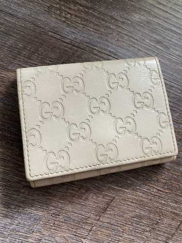 Gucci GG Monogram Leather Card Holder