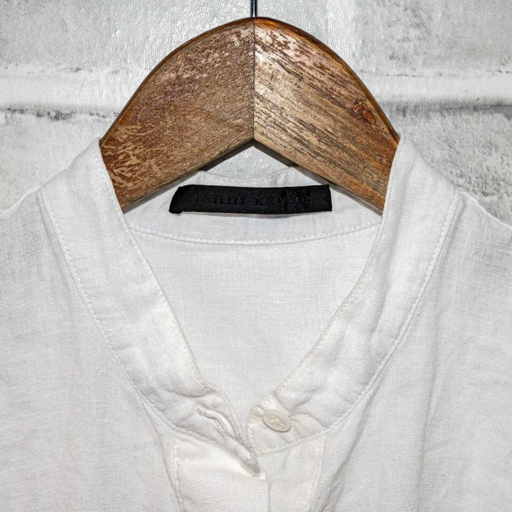 Designer Jenni Kayne Women's 100% Linen 1/2 butto… - image 7