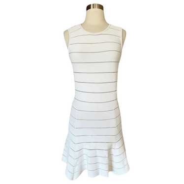 TORN RONNY KOBO Audrey Mini Dress Ivory White Ban… - image 1