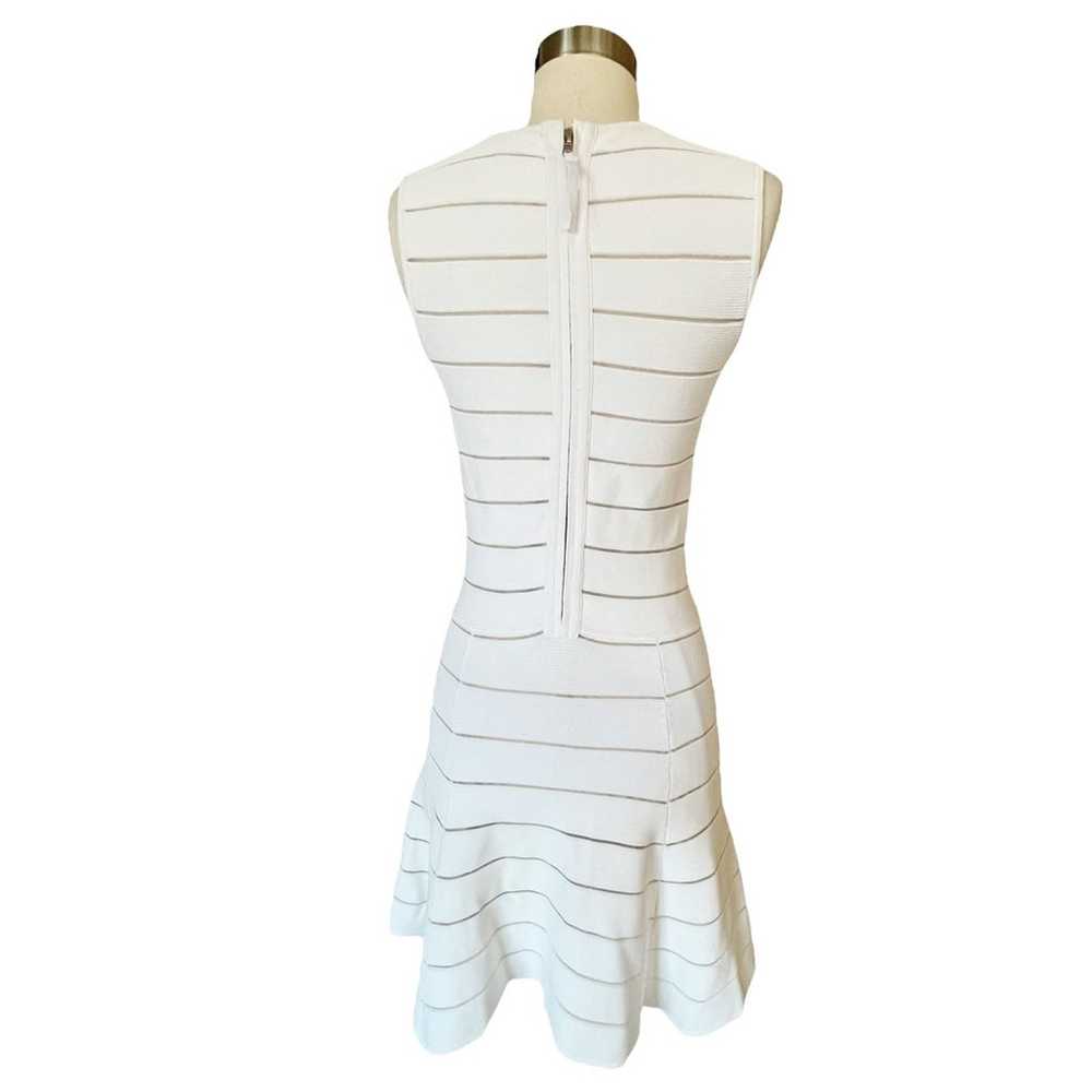 TORN RONNY KOBO Audrey Mini Dress Ivory White Ban… - image 3