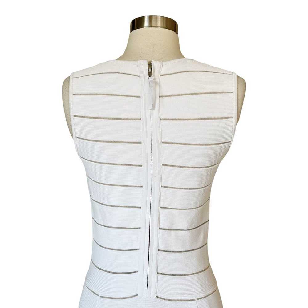 TORN RONNY KOBO Audrey Mini Dress Ivory White Ban… - image 6